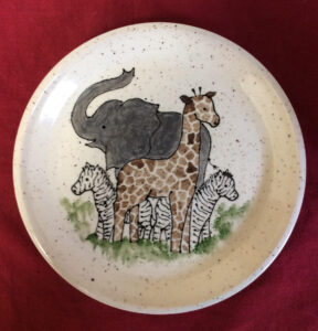 Riverside Pottery plate