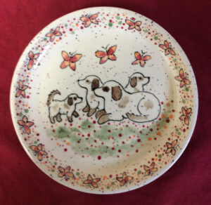 Riverside Pottery plate
