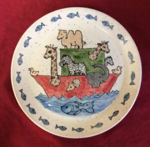 Riverside Pottery plate