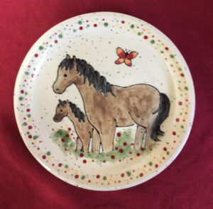 Riverside Pottery plate