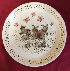 Riverside Pottery plate