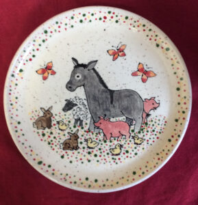 Riverside Pottery plate