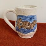 children's pottery mug