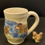 pottery mug