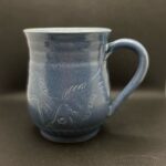 pottery soup mug