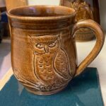 pottery soup mug