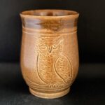 pottery tumbler