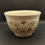 painted pottery bowl