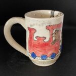 children's pottery mug