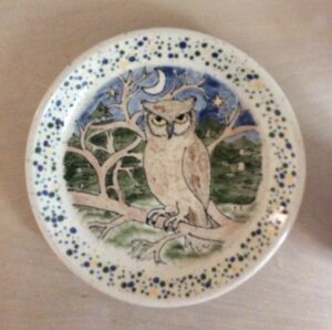 pottery plate