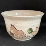 pottery mixing bowl